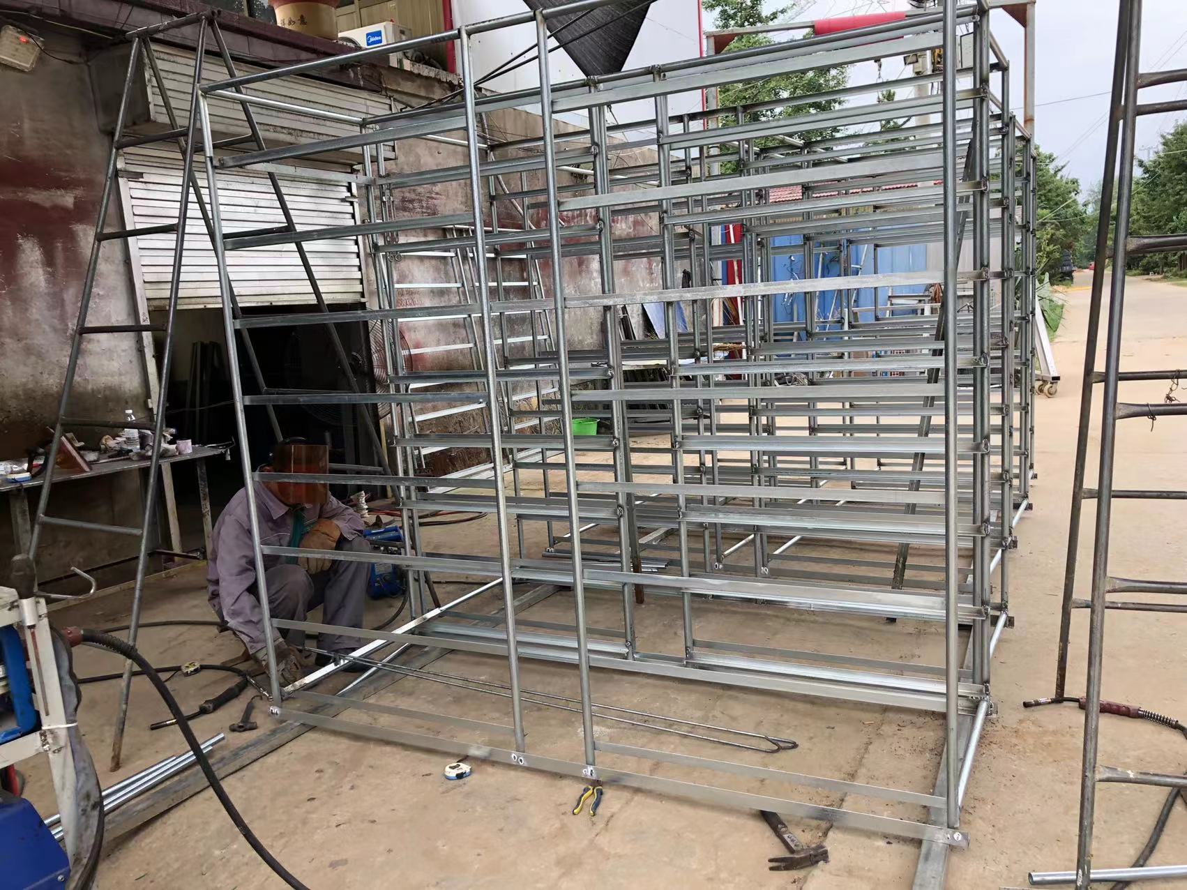 【制作过程】成架焊接展示一