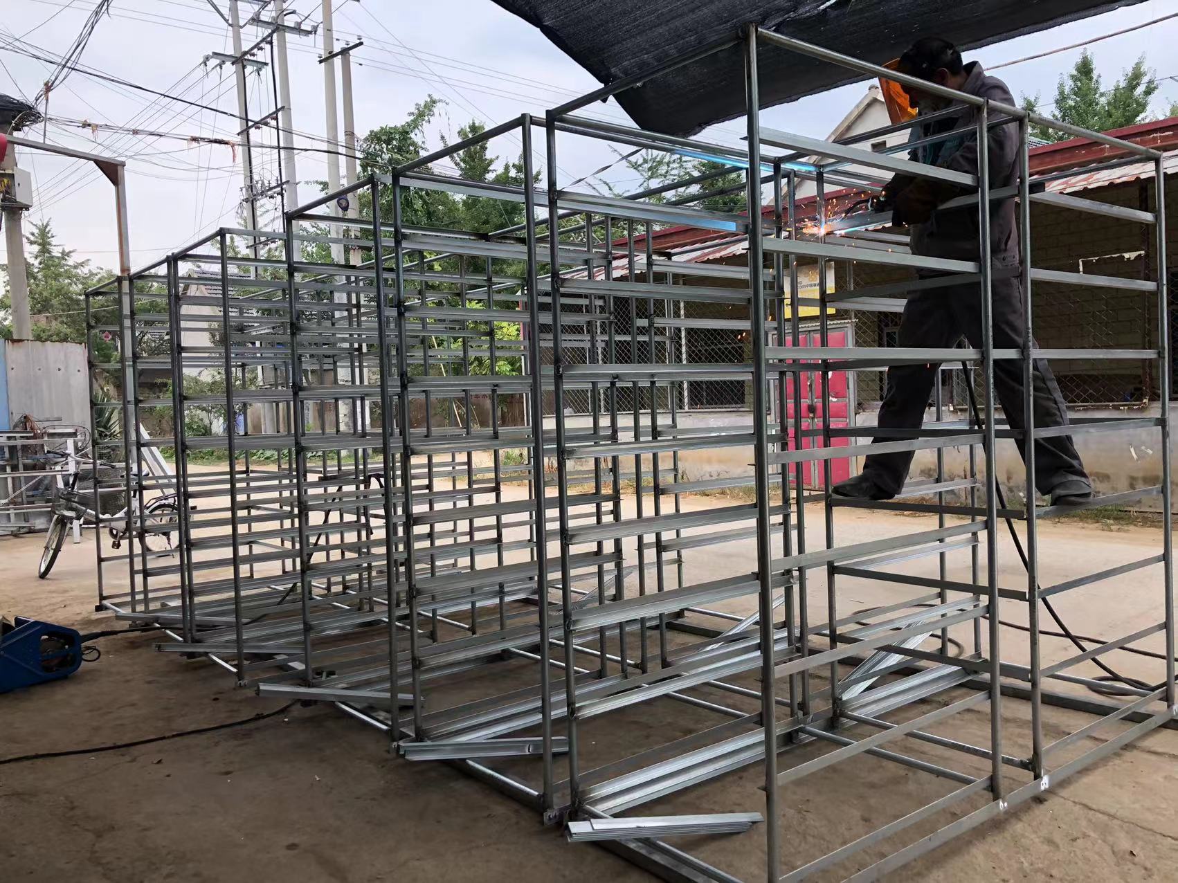 【制作过程】成架焊接展示二