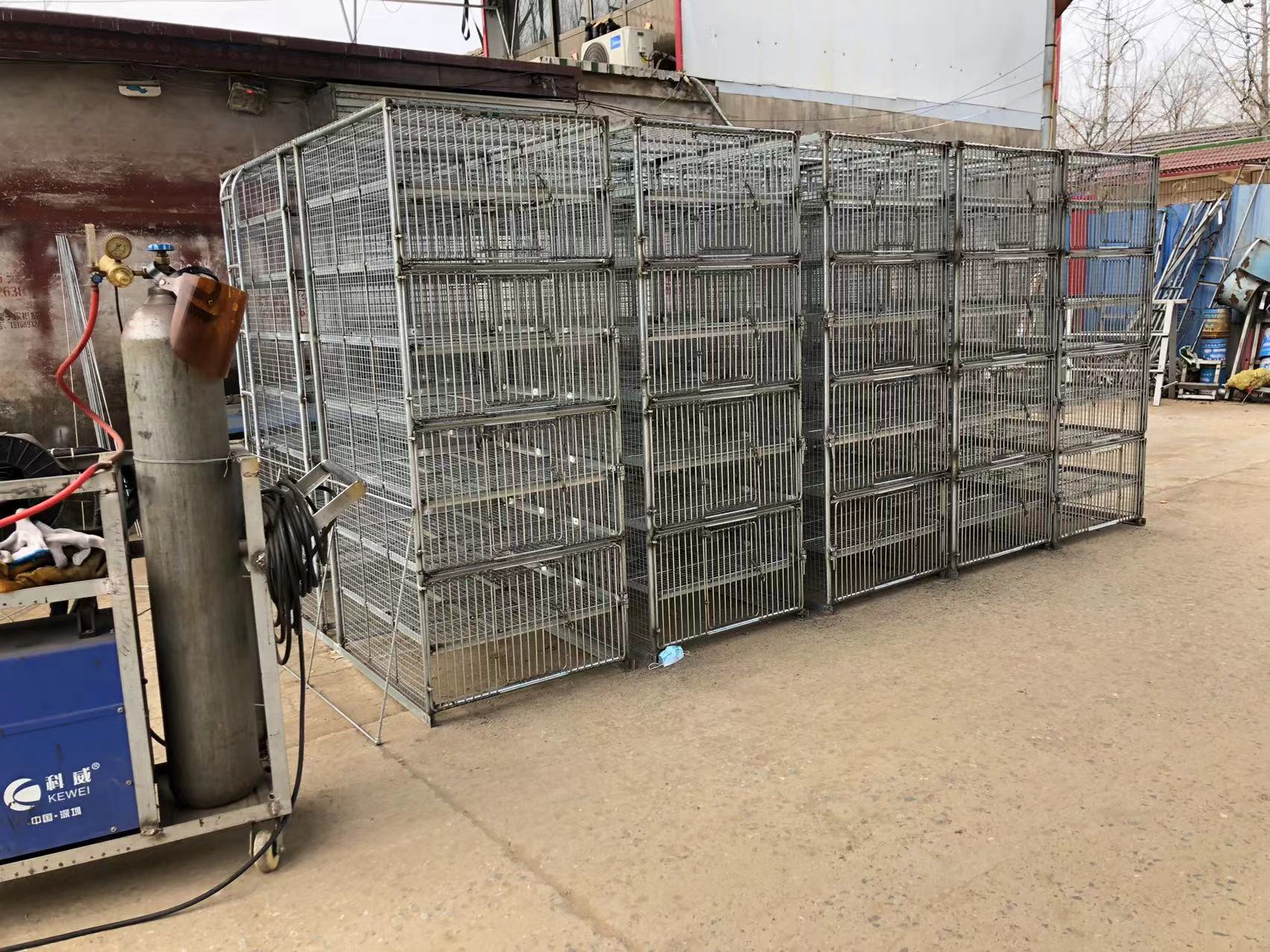 【成品展示】装车出发》》》鸡鸭运输车4米2的站笼!!!